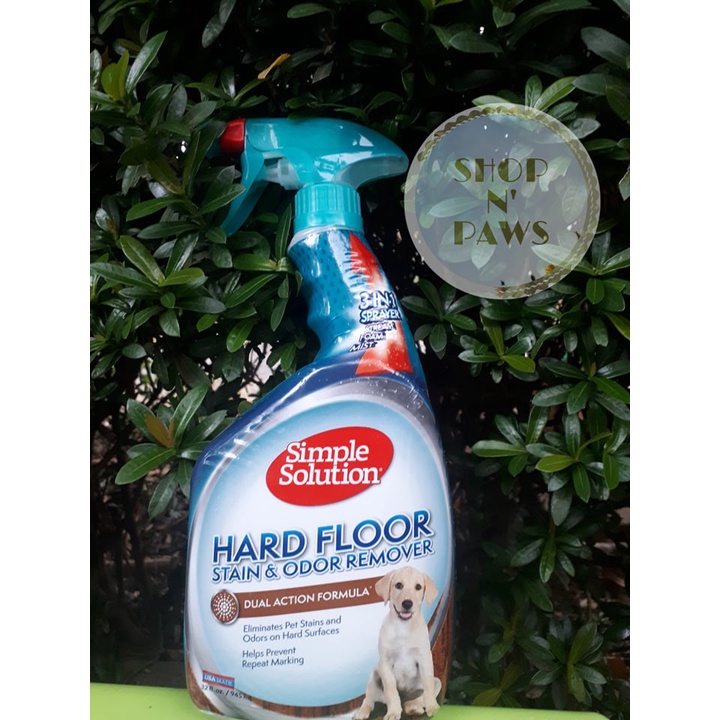 Simple Solution Hard Floor Pet Stain and Odor Remover 32 oz. Shopee