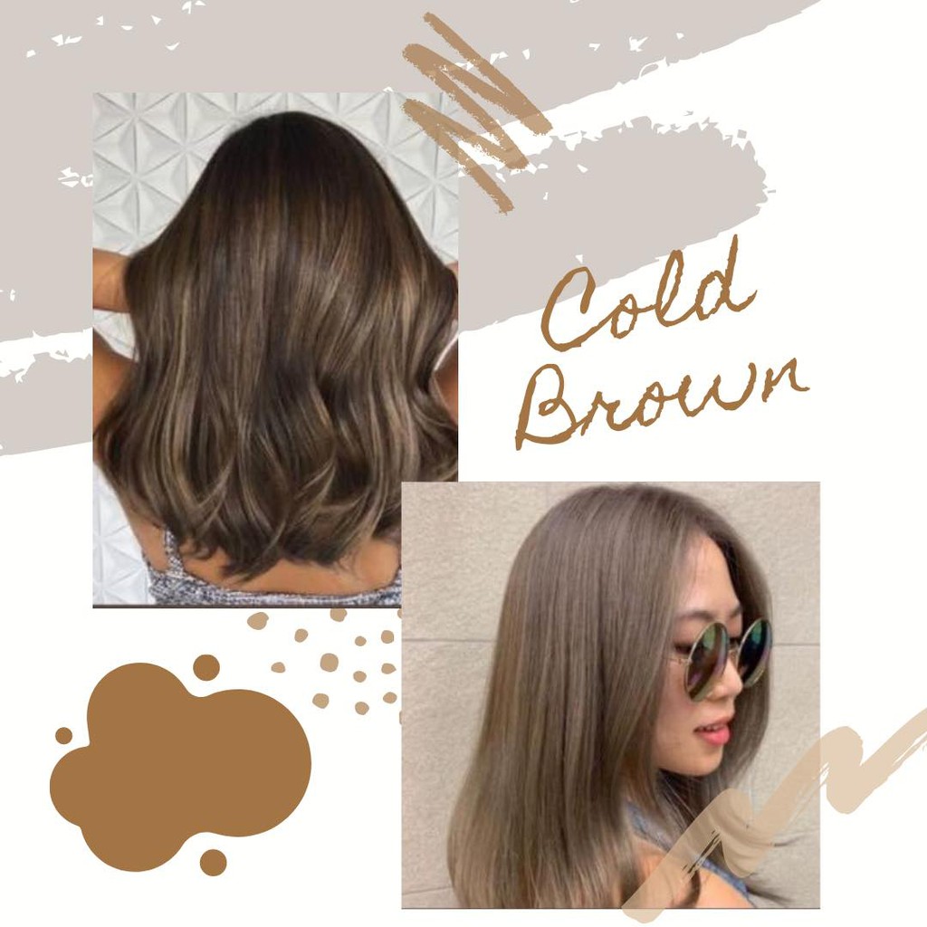 Cold Brown Hair Color Shopee Philippines