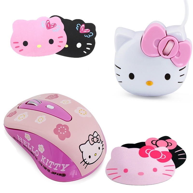 Mini 2.4z MOUSE Hello kitty Mini-USB Op Wireless Op Wireless Hello