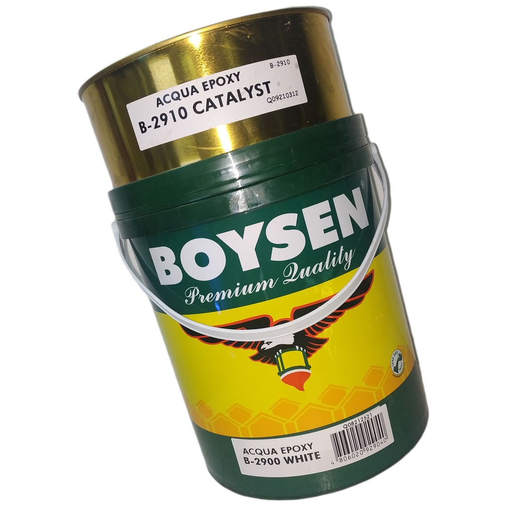 BOYSEN AQUA EPOXY WHITE B2900 WITH CATALYST B2910 ( 1 GALLON