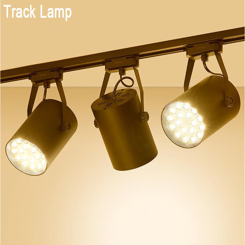 LED Track Light Rail Spotlights Lamp Leds Tracking Fixture Spot Lights