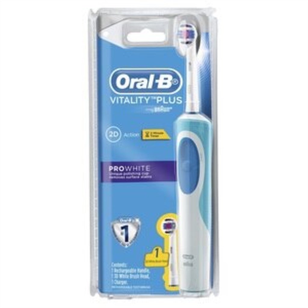 ORALB Power Toothbrush Vitality 3D White Handle 1s 4SGE Shopee