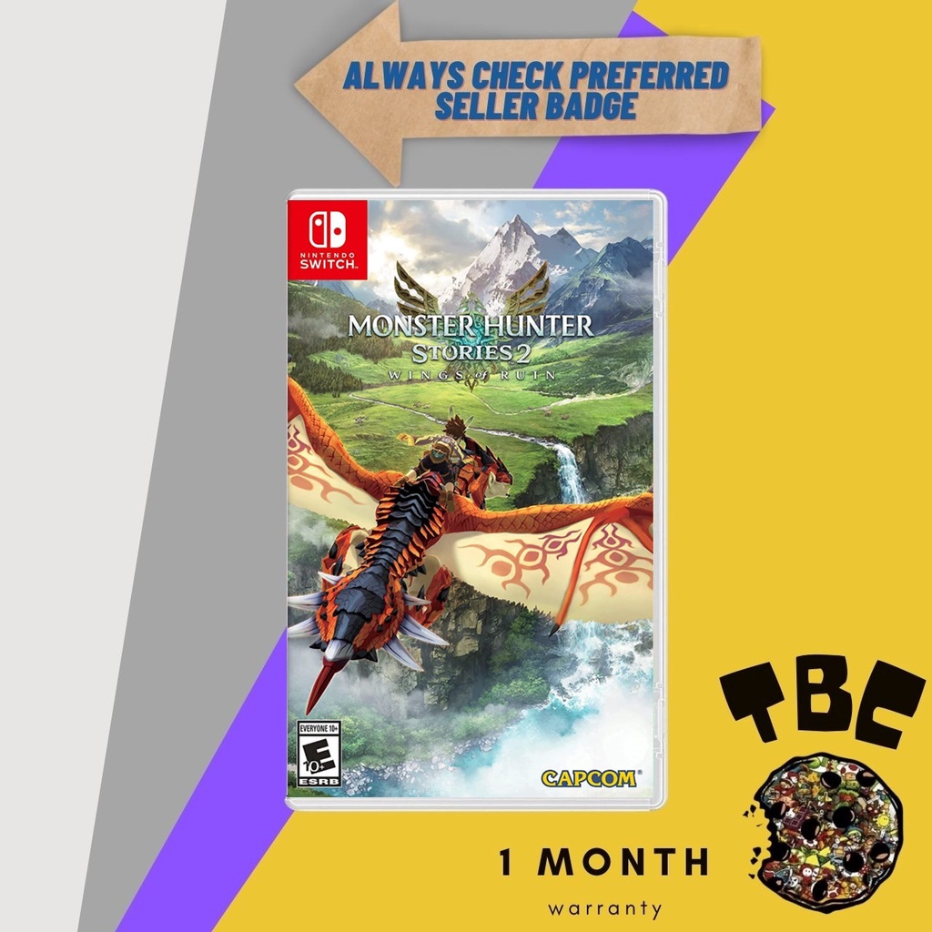 Monster Hunter Stories 2 Wings of Ruin Nintendo Switch [US] Shopee