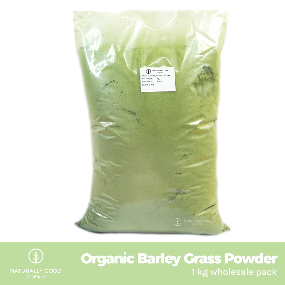 Organic Barley Grass Powder (1 kg wholesale pack) Shopee Philippines