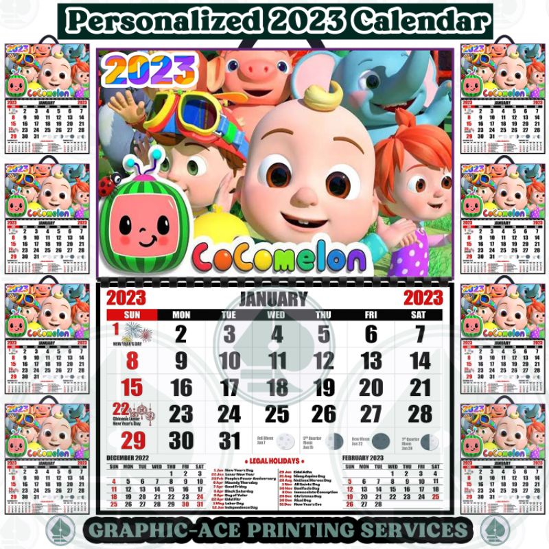 Jazwares CoComelon 2022 Holiday Advent Calendar for.