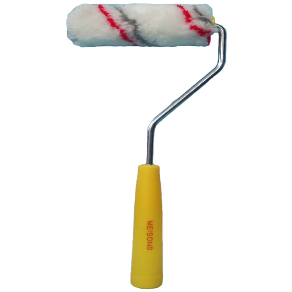 MEISONS BABY ROLLER BRUSH 4" WITH HANDLE ( COTTON TYPE ) ( WITH HANDLE
