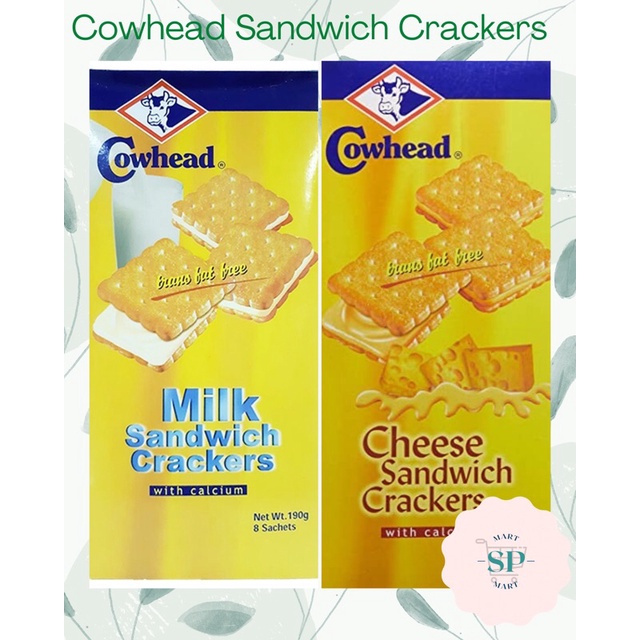 Cowhead Sandwich Crackers Shopee Philippines