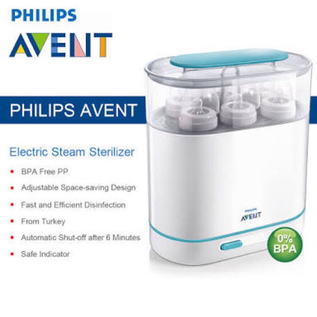 AVENT 3in1 Electric Steam Sterilizer (PHILIPS) Shopee Philippines