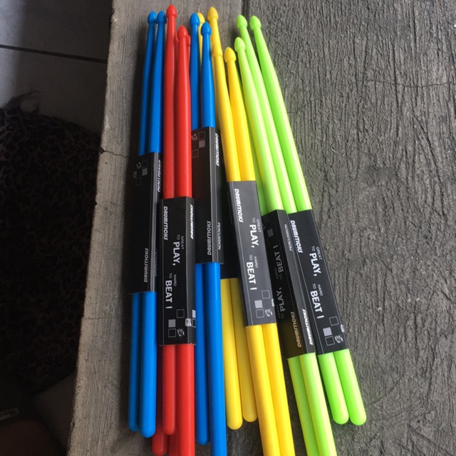 Drumsticks great to play, hard to beat! Plastic drum sticks Shopee
