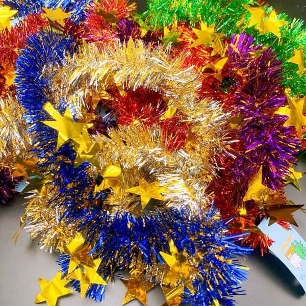 1.5M Christmas decor garlan assorted colors Garland Home Holiday party Decoration 1PC Shopee