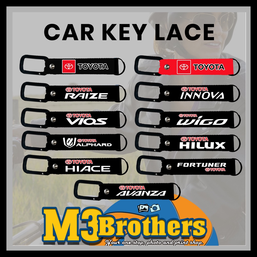 CAR 1.0 Keylace / Keyholder/ Keychain / Lace / Lanyard Shopee Philippines