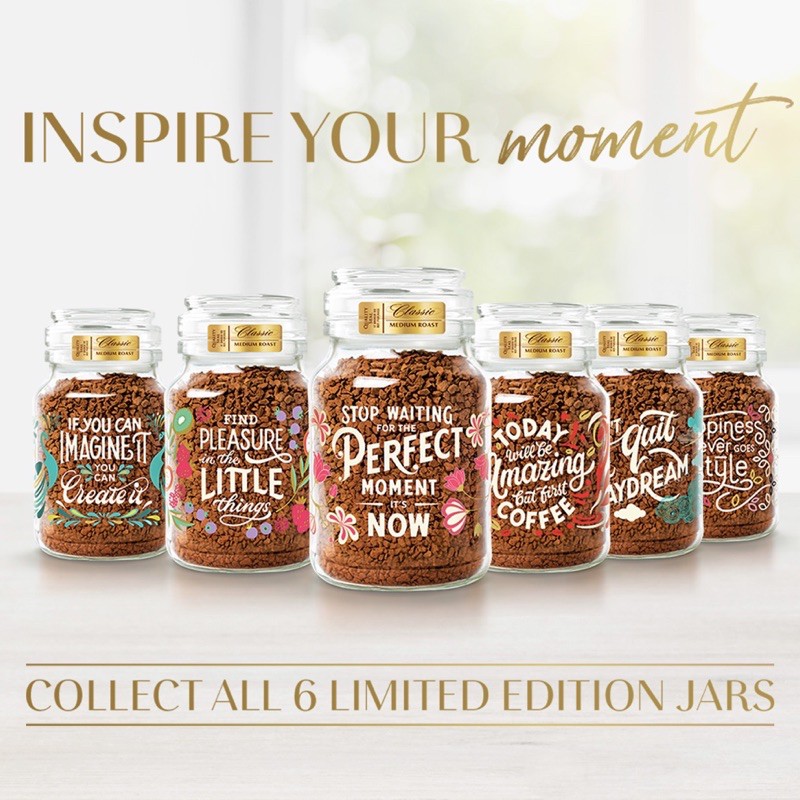 Moccona Instant Coffee in Collector’s Edition Jars 200g Shopee