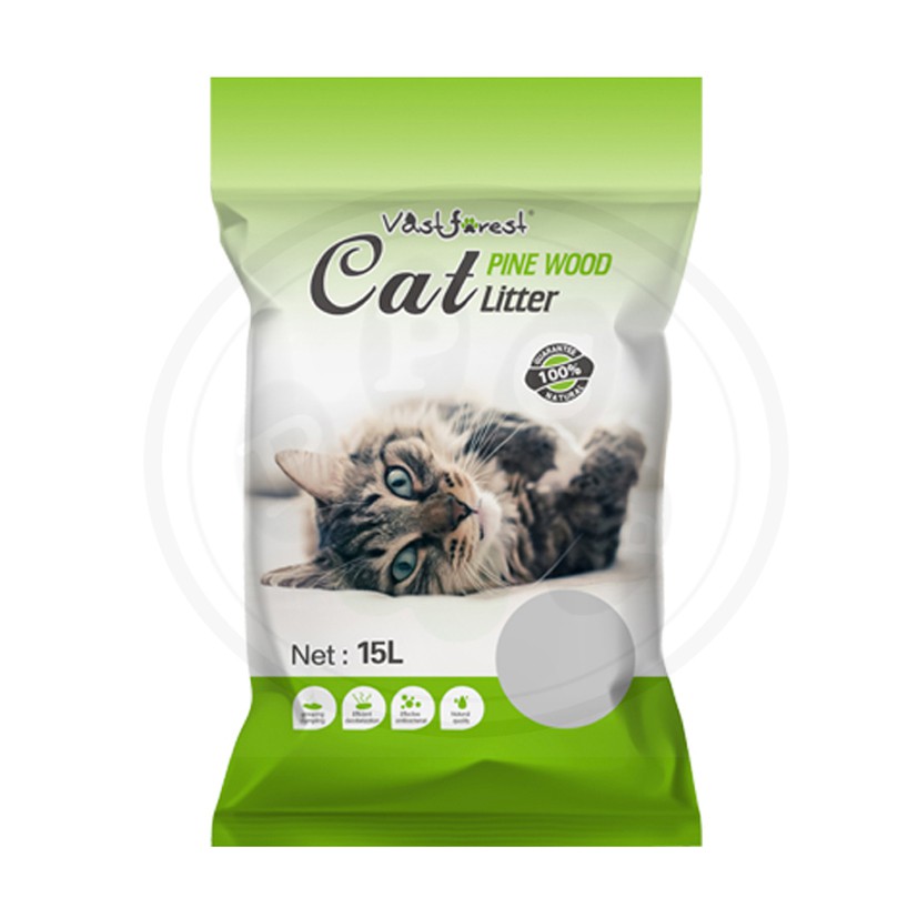 Vast Forest Pine Wood Cat Litter 15L Shopee Philippines