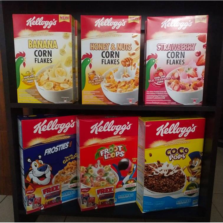 Breakfast Cereals Kelloggs Small Variants Shopee Philippines