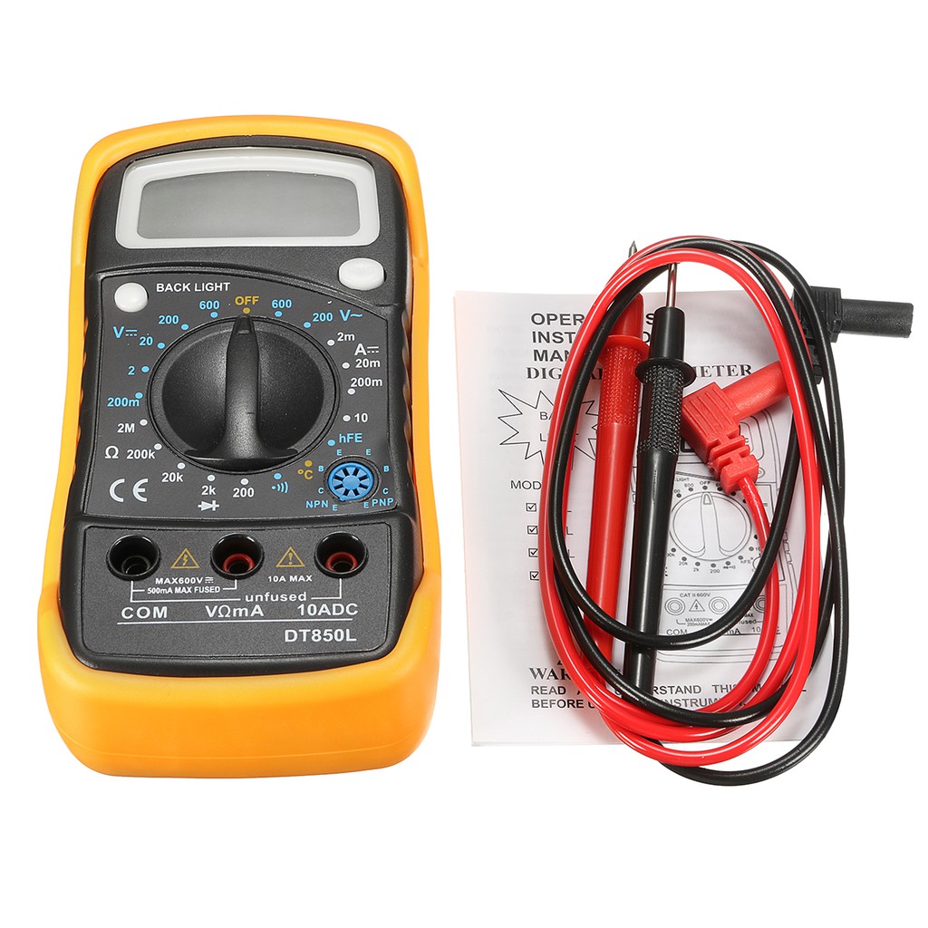 DT850L Digital Multimeter/Multitester Shopee Philippines