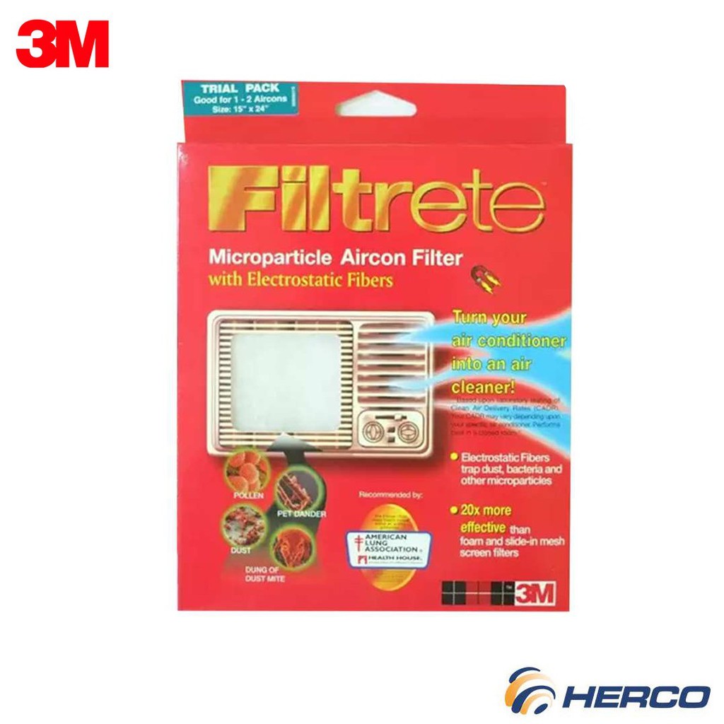 3M Filtrete Aircon Filter Trial Pack Shopee Philippines