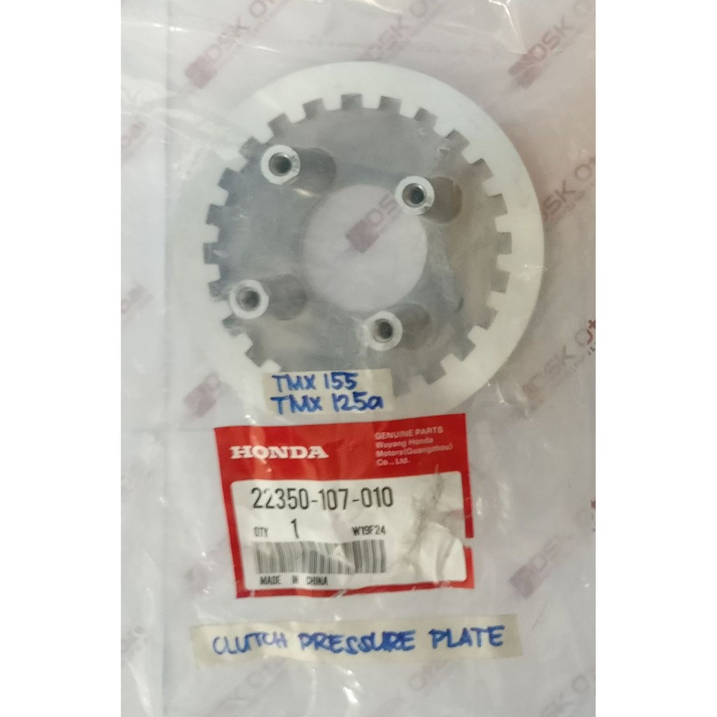 TMX 155 / TMX 125 Alpha Clutch Pressure Plate / Clutch Wheel (Genuine
