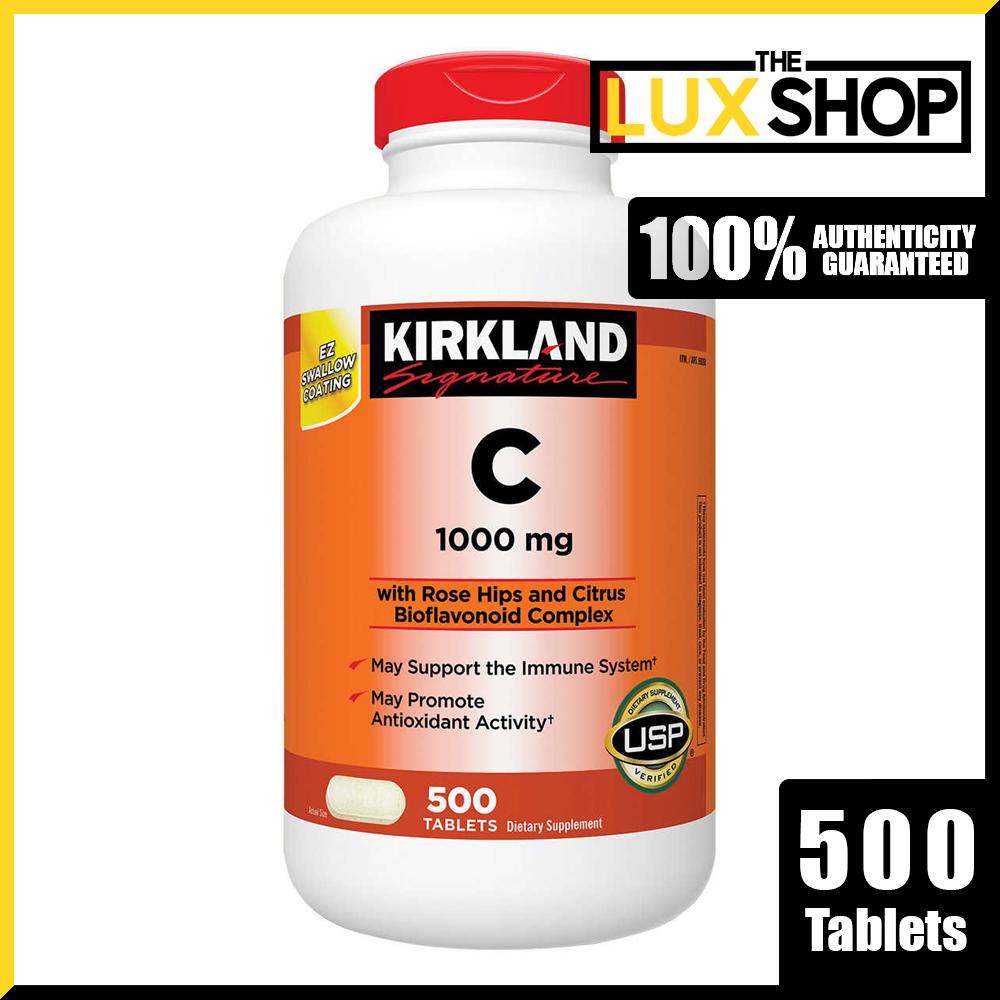 Kirkland Signature Vitamin C 1000mg, 500 Tablets Shopee Philippines