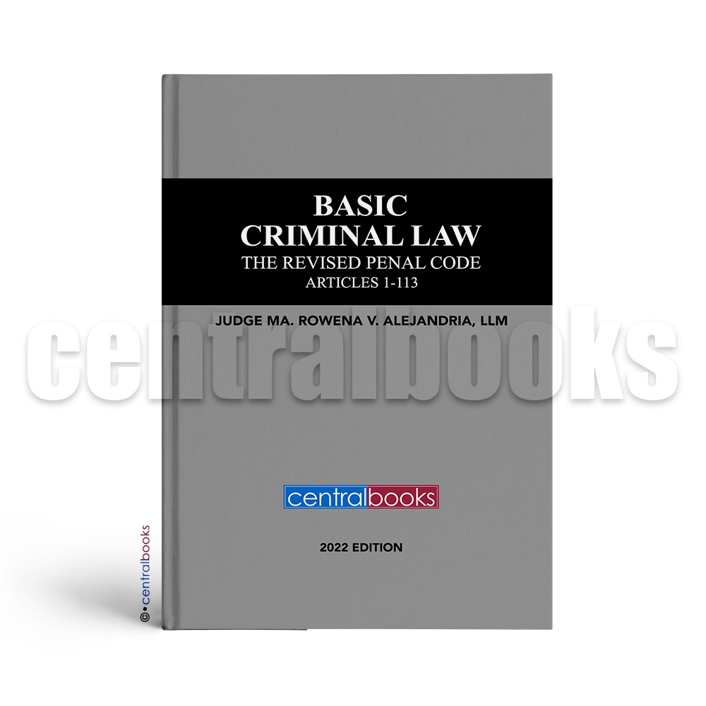 Basic Criminal Law (The Revised Penal Code Article 1113) (2022) by
