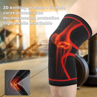 Austto 2PC Knee Guard Knee Support Braces Compression