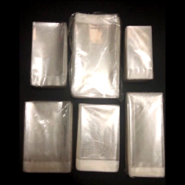 OPP Plastic with Adhesive Bag Wrapper Resealable Packaging 100pcs