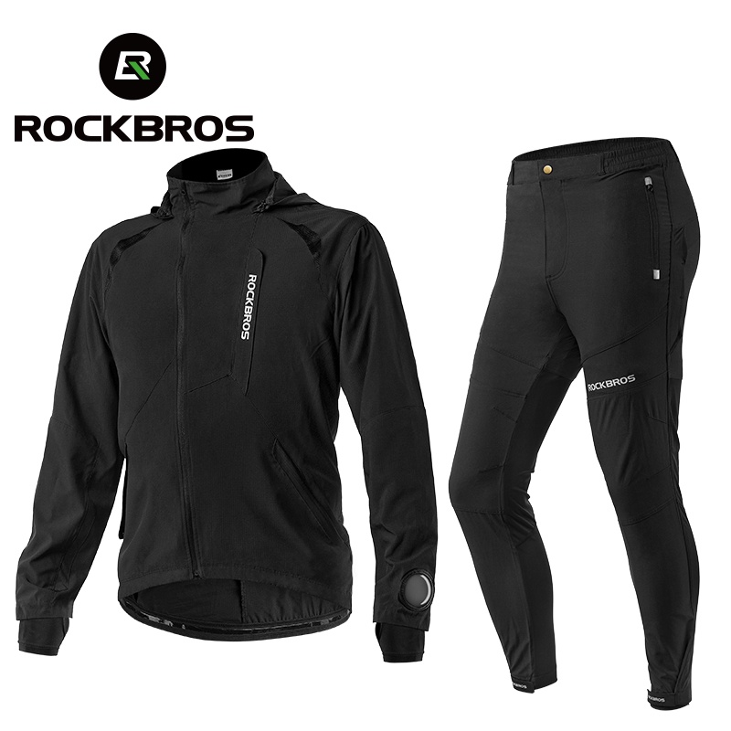 Rockbros Men's Cycling Clothing Sets Breathable Jacket Comfortable Thin