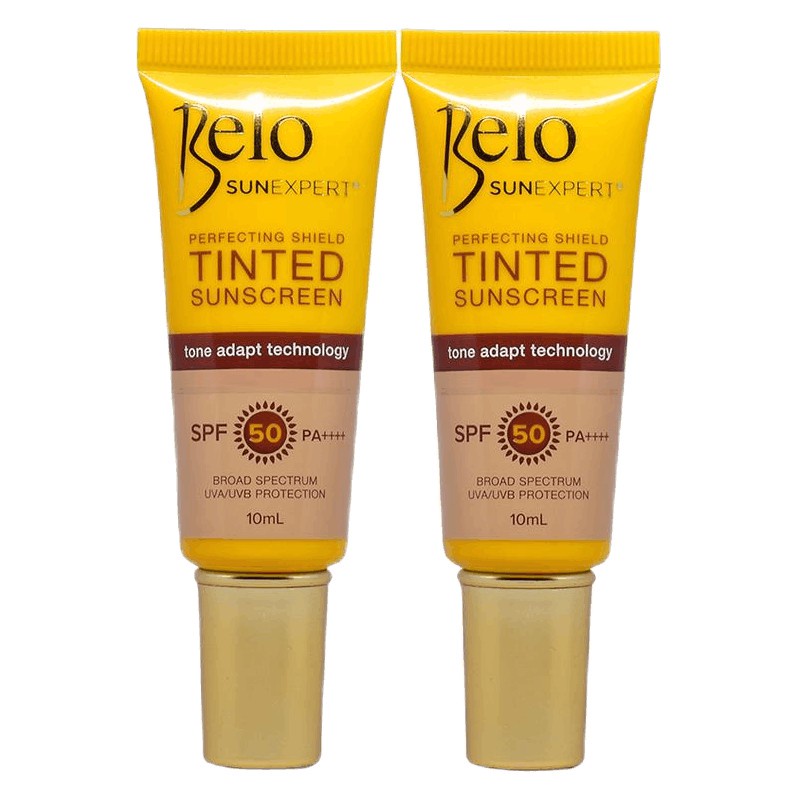 Belo SunExpert Tinted Sunscreen SPF50 PA++++ 10mL 2 Pieces Shopee