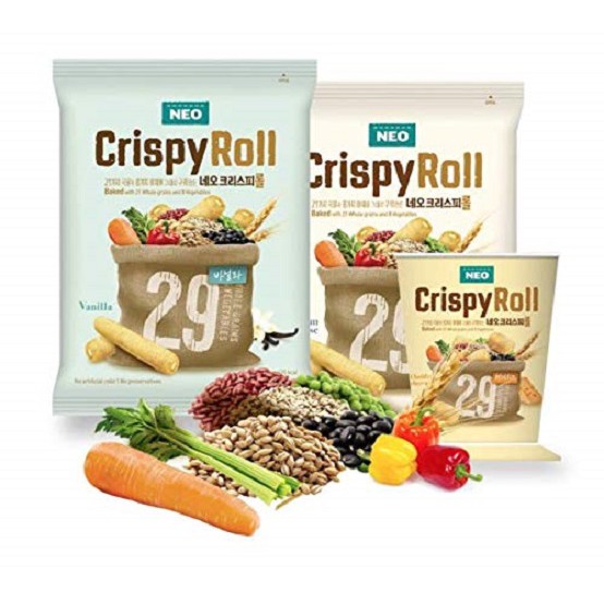 NEO Korea Crispy Roll Vanilla/Cheddar Cheese / Cream Cheese 80g