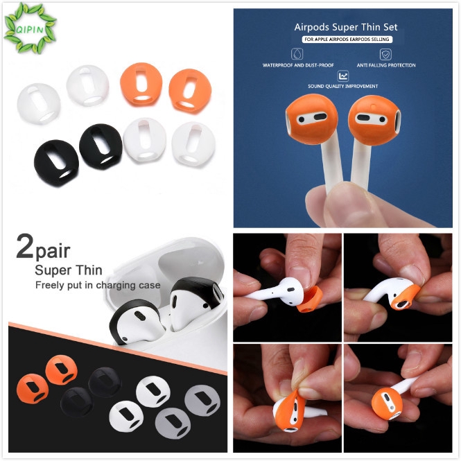 COD buy 1 get 1 free Anti Slip Ear Tips Cover For Apple Earpod Airpod