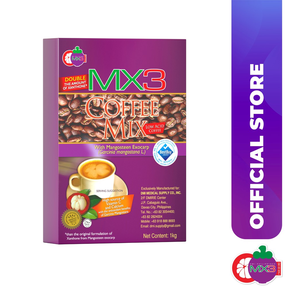 MX3 Coffee Mix with G. Mangostana 1kg Shopee Philippines