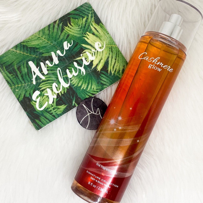 Authentic Bath & Body Works CASHMERE GLOW Fragrance Mist Shopee