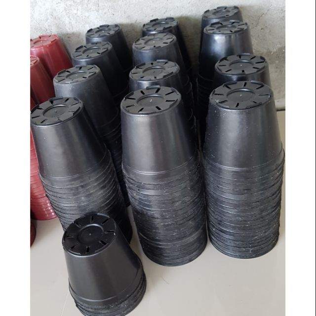 Black Plastic Pots Big Shopee Philippines