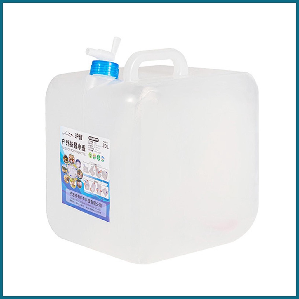 Collapsible Water Storage Cube 20L Foldable Water Container Bag