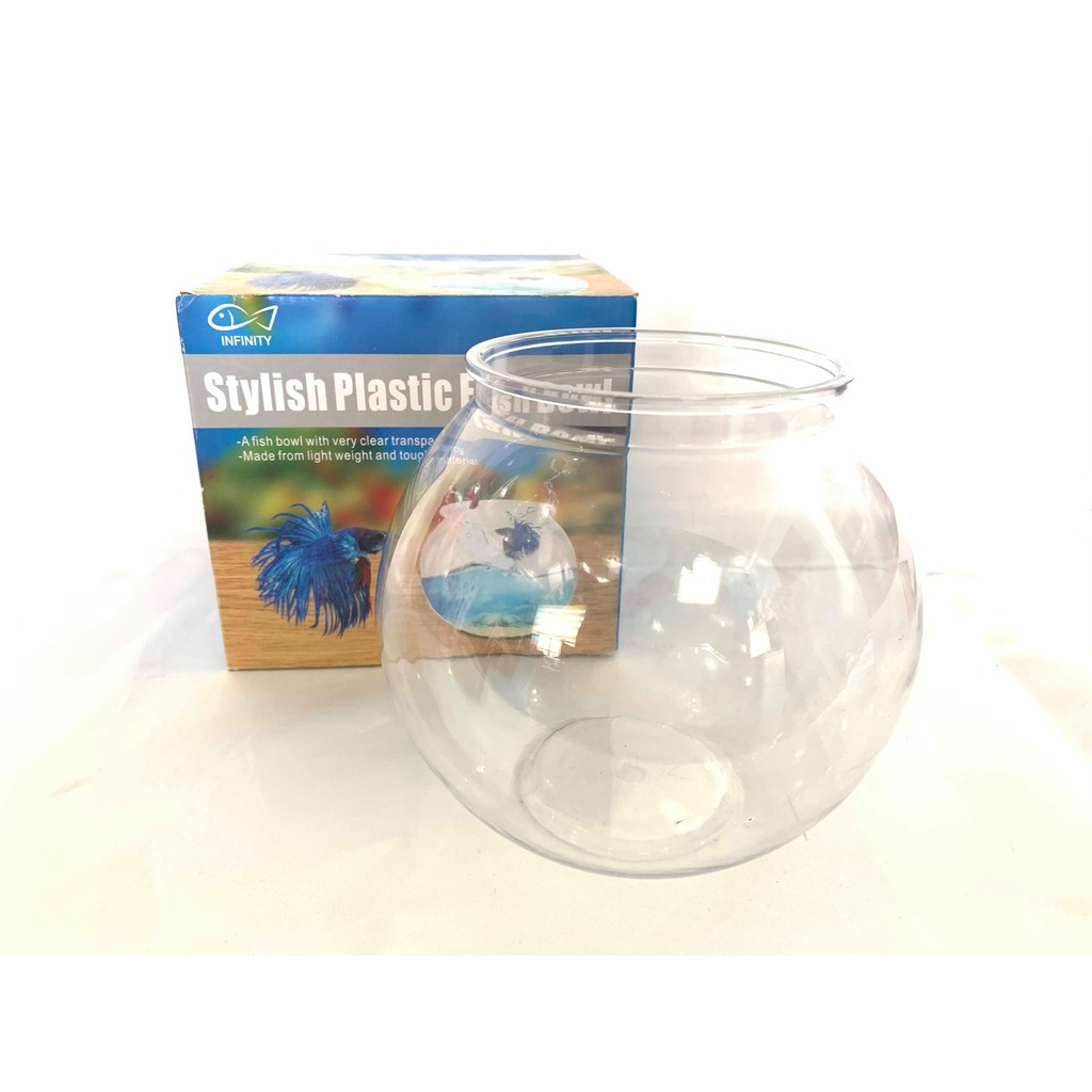 Infinity Plastic Fish Bowl (Large) Shopee Philippines