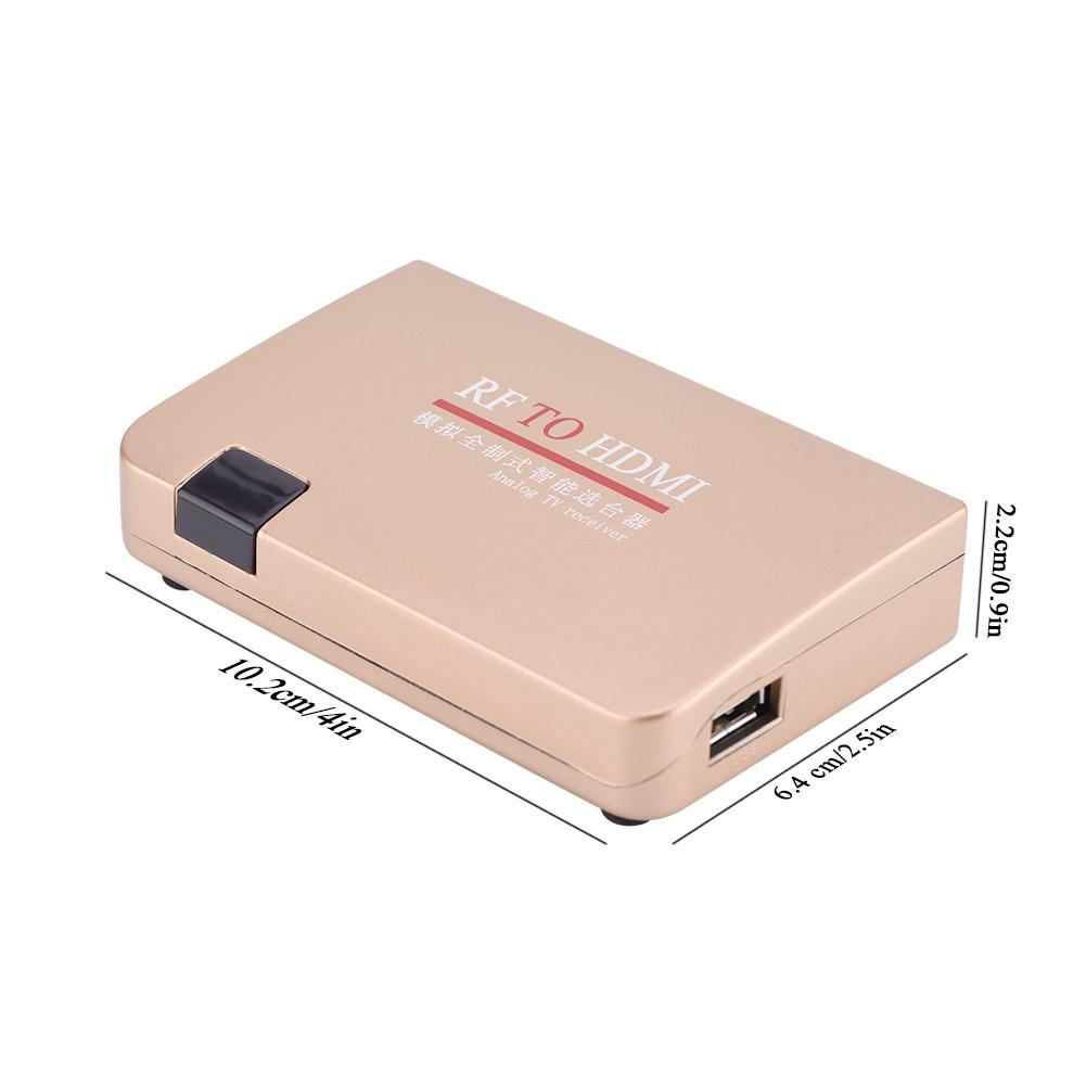 RF to HDMI All-standard Converter Analog TV Receiver Adapter | Shopee