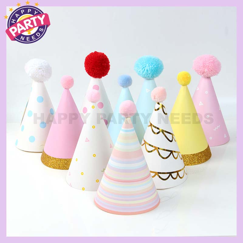 Birthday Party Hat DIY Cute Handmade Cap Cakes Birthday Hat Children