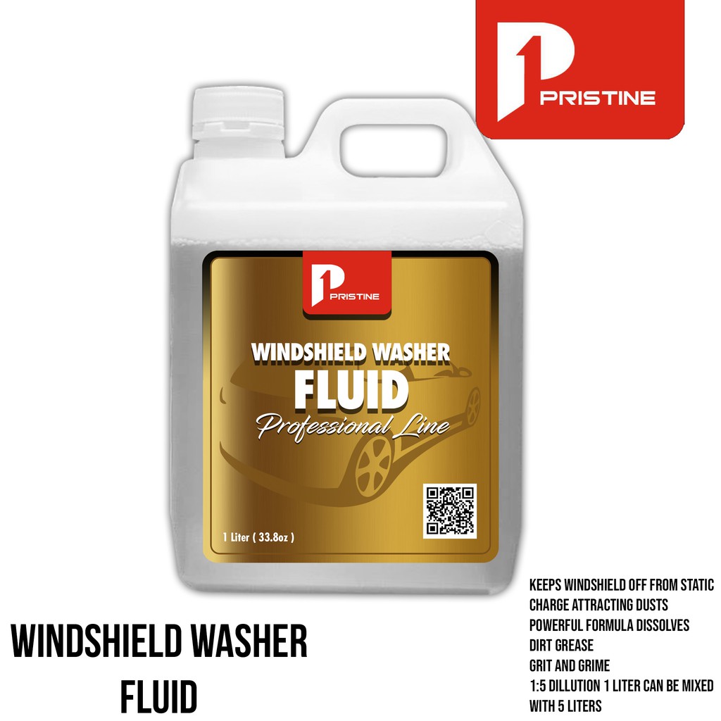 Windshield Washer Fluid 1 Liter by Pristine (makes 6L) Shopee Philippines
