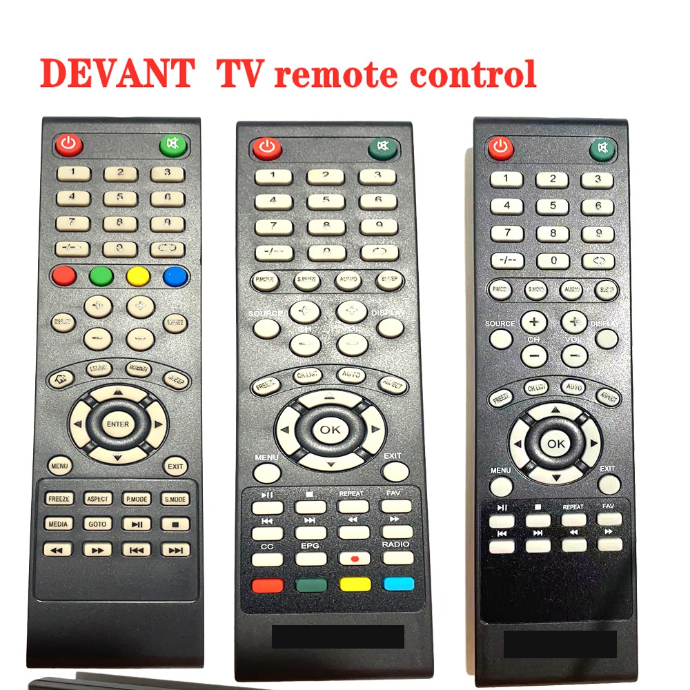 Original For DEVANT LCD LED TV Player Television Remote Control TV