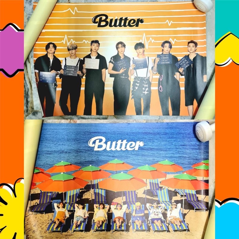 BTS Butter First Press Poster Shopee Philippines