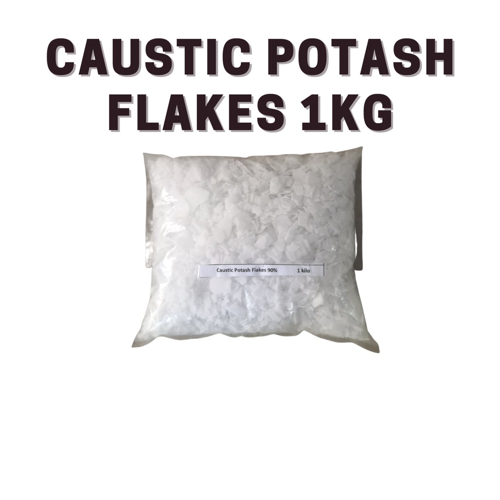 Potassium Hydroxide Caustic Potash Lye for Soap Making Shopee Philippines