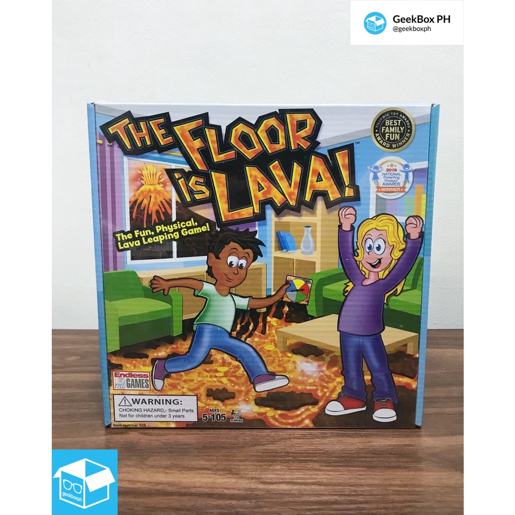 The Floor Is Lava! Kids Game Shopee Philippines