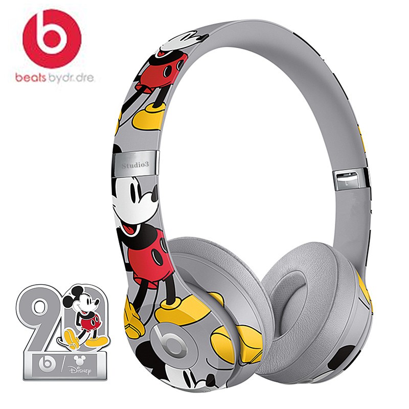 Mickey's 90th Anniversary Edition Bluetooth Headphone Beats Studio3