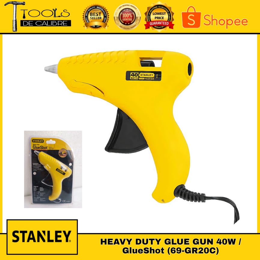 STANLEY Heavy Duty Glue Gun 40W (69 GR20C) Shopee Philippines