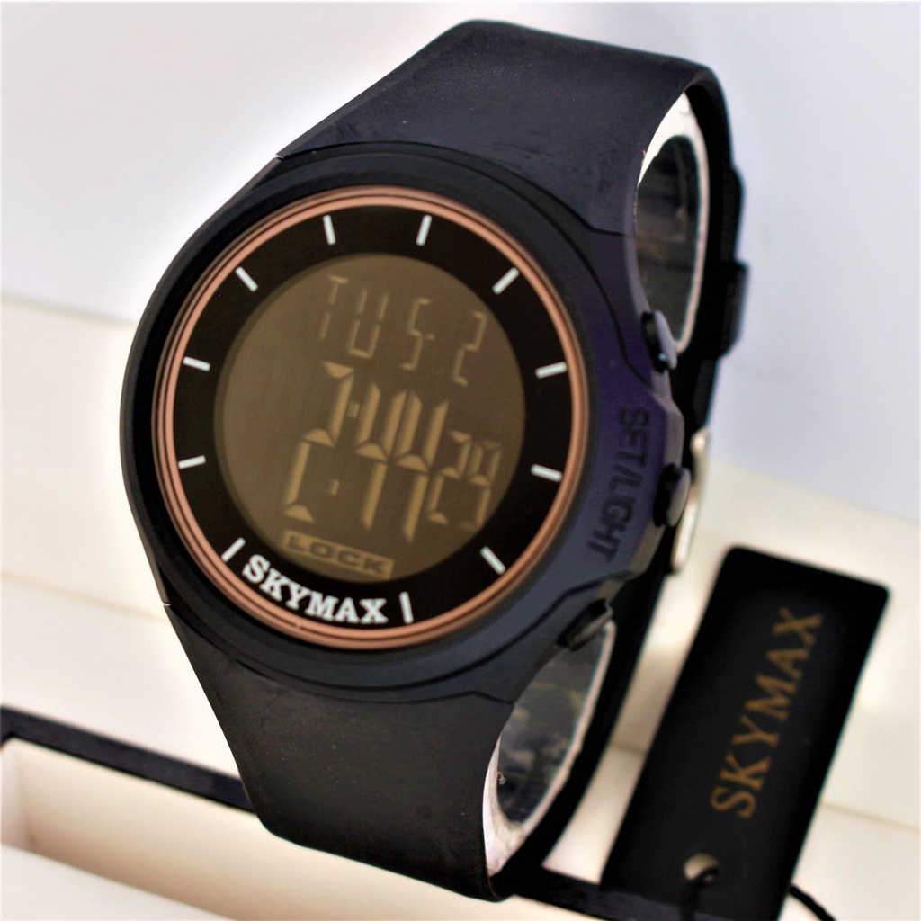 Skymax DIGITAL STRAP RUBBER 2022 ORIGINAL Watch! Shopee Philippines