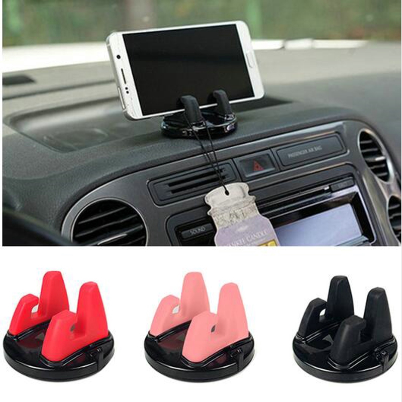 Phone Holder Universal Car Rotatable Soft Silicone Anti Slip Mat Phone Mount Shopee Philippines