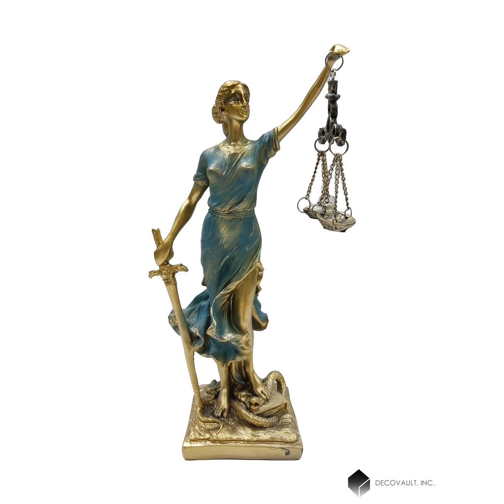 Lady Scale of Justice Statue Figurine Home decor Shopee Philippines