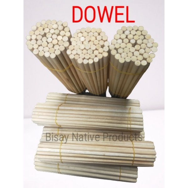 10PCS. DOWEL STICK 12INCHES (DIRECT SUPPLIER) Shopee Philippines