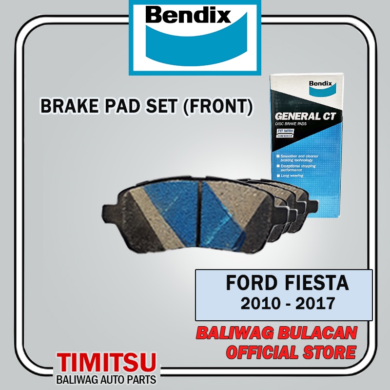 BRAKE PADS FRONT SET FORD FIESTA 20102017 MAZDA 2 SUZUKI ERTIGA PART