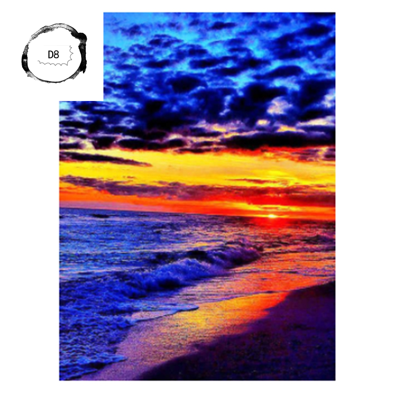 【In stock 】Diy Diamond Natural Scenery Diamond Landscape Diamond