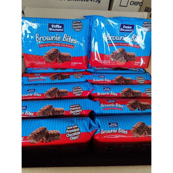 Super Delights Brownie Bites 14g Shopee Philippines